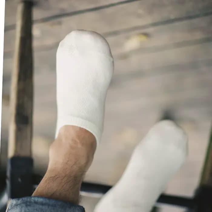 Maden-Lot de 3 paires de chaussettes rétro en coton et silicone pour homme
