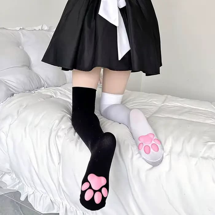 Chaussettes hautes Harajuku pour femmes
