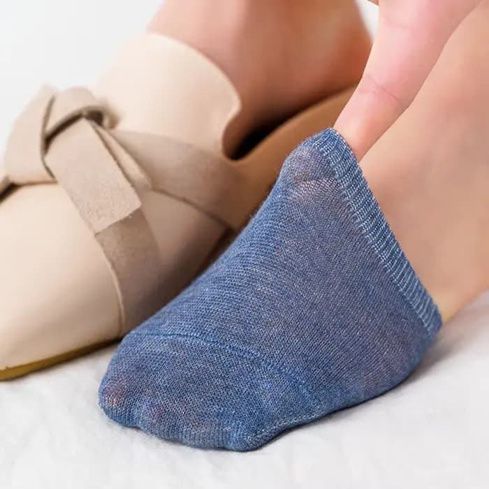 10 pièces = 5 paires avant-pied demi-pied orteil chaussettes femmes été