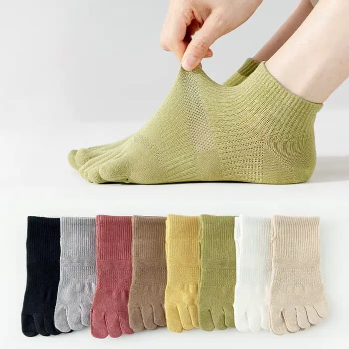 Chaussettes d'Été Fines à Cinq Doigts pour Femme