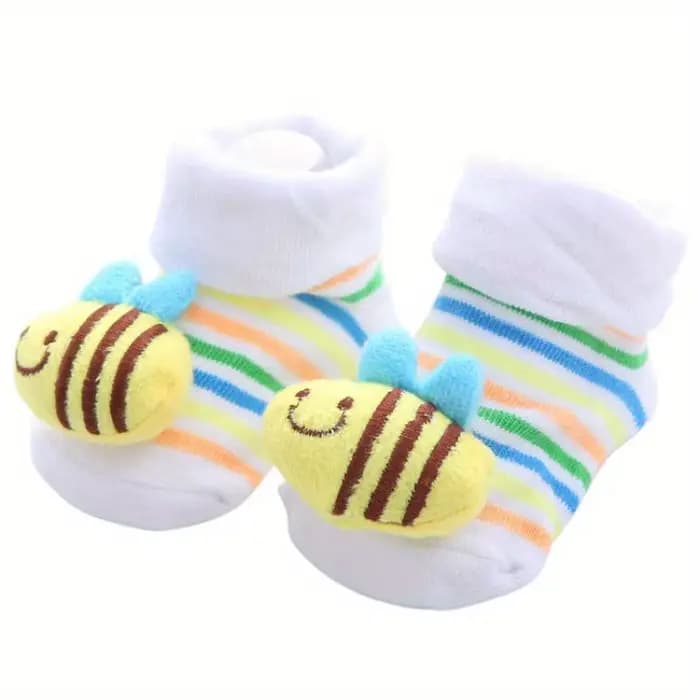 Chaussettes antidérapantes pour bébé de 0 à 12 mois