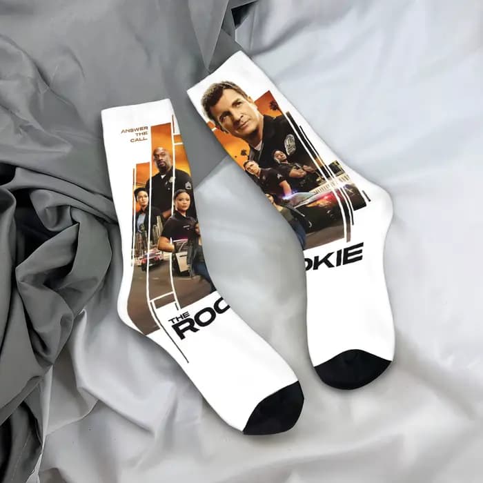 Mode femmes hommes chaussettes d'équipage The Rookie Tim Bradford Merch chaussette douce et respirante
