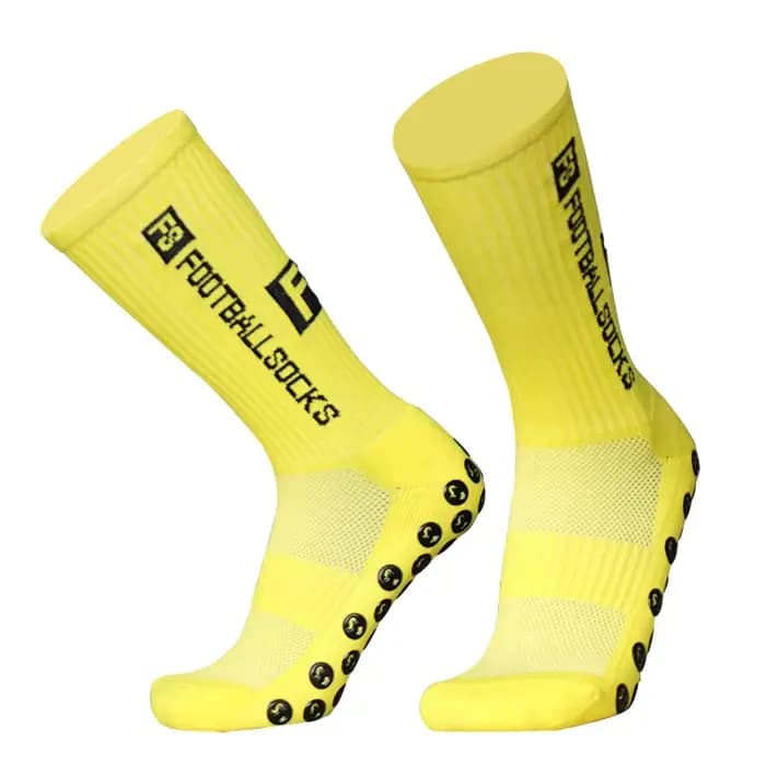 Rond 2025 nouvelles chaussettes de Football nouveau Style FS ventouse en Silicone anti-dérapant