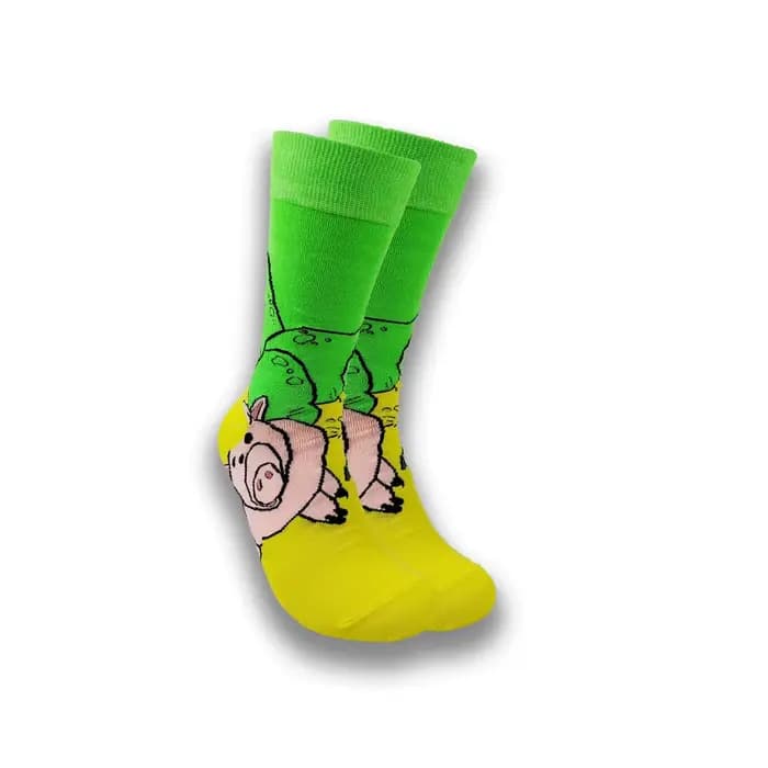 Vente en gros et au détail de toutes sortes de chaussettes pour hommes de dessins animés à la mode au printemps et en
