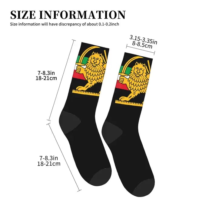 Chaussettes Shir o Khorshid Lion and Sun Iran