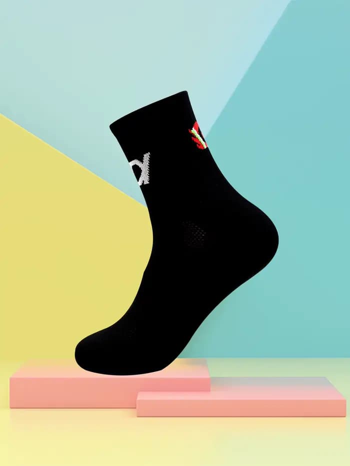 1 paire de chaussettes de cyclisme pour hommes et femmes