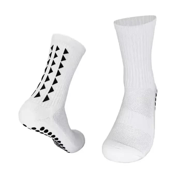 6 paires de chaussettes de sport antidérapantes pour hommes et femmes, chaussettes de football, chaussettes de rugby, chaussettes de cyclisme, chaussettes de course à pied, chaussettes d'exercice, cha