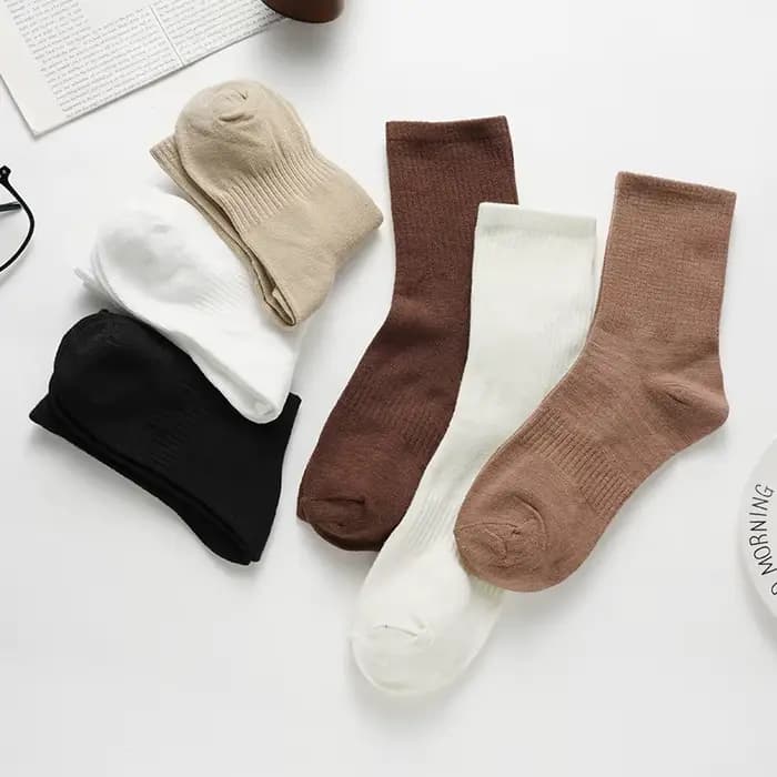 Chaussettes unisexes en coton respirant pour hommes