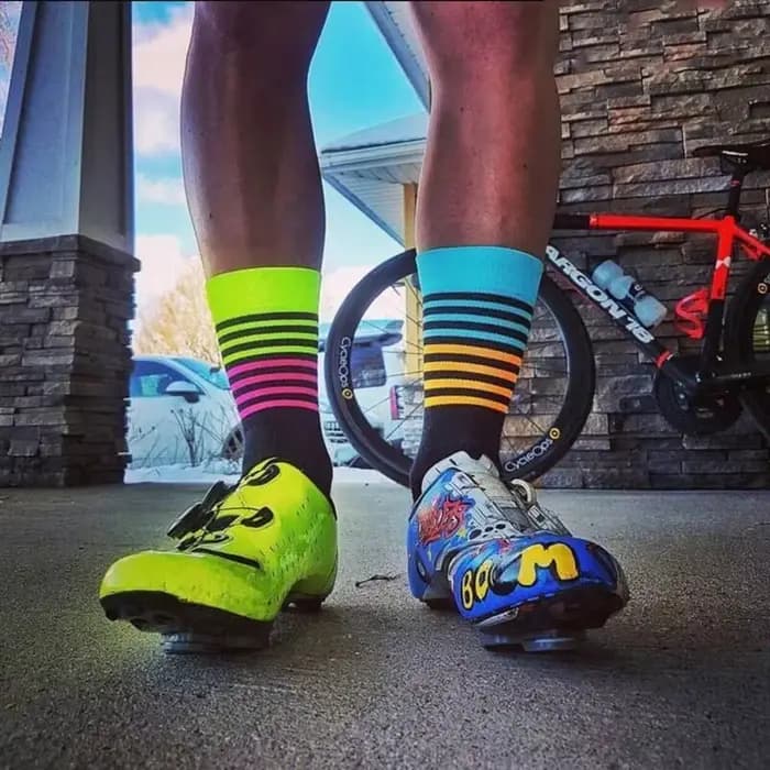 Chaussettes structurels entes à séchage rapide pour hommes et femmes