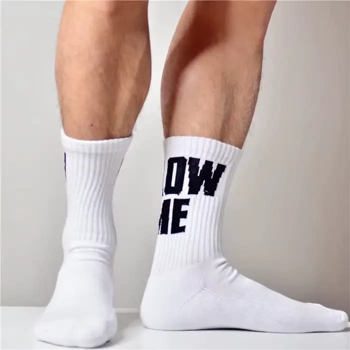 Chaussettes Astronomiques avec Lettres Imprimées pour Homme