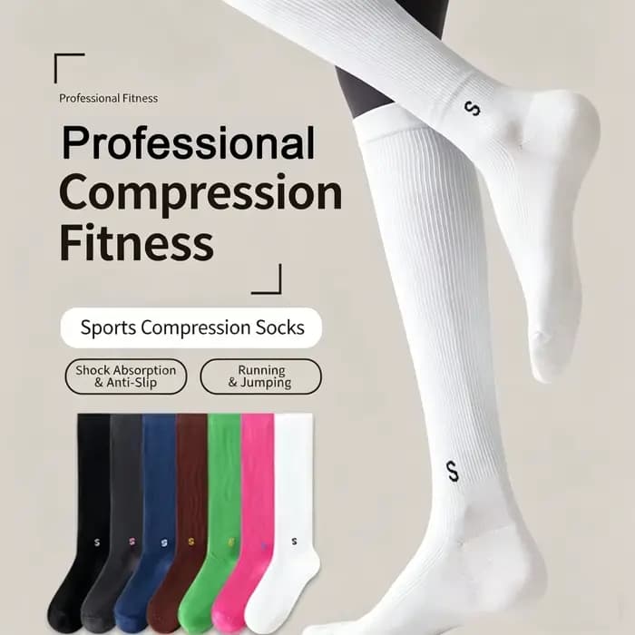 Chaussettes de compression sportives professionnelles pour femmes