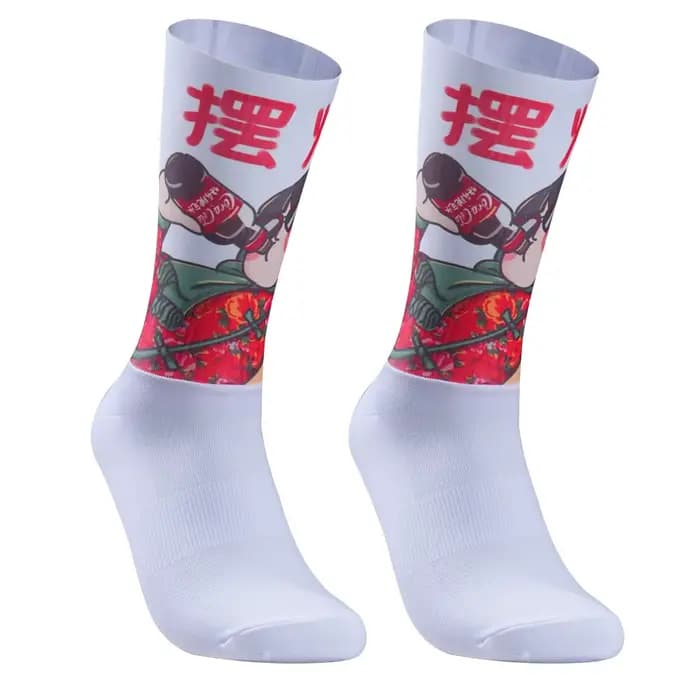 Nouvelles Chaussettes de Cyclisme 2026 Aero Bike Team Sans Coutures Anti-Dérapantes pour la Route et la Course en Extérieur