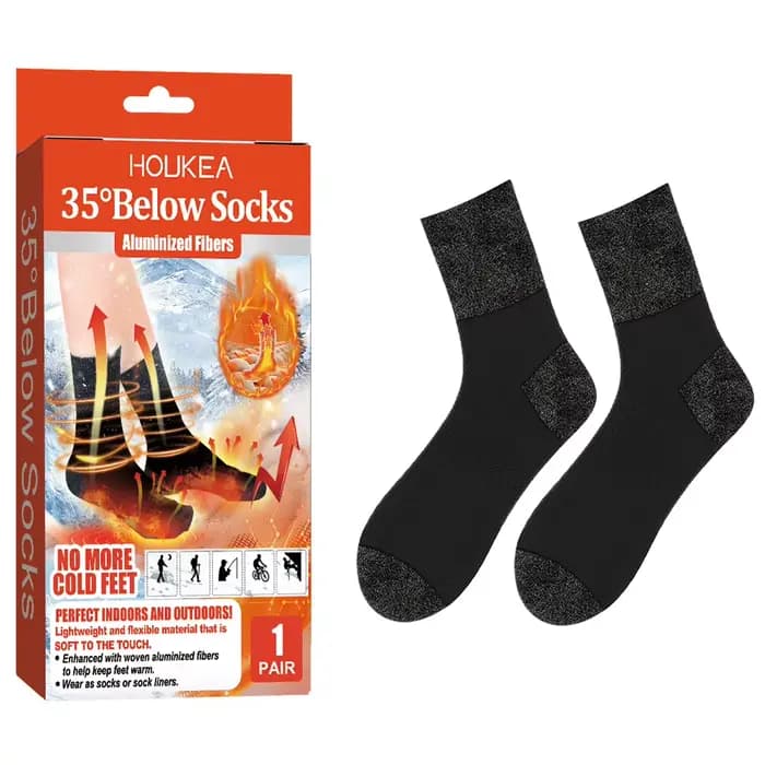 Chaussettes auto-chauffantes d'hiver