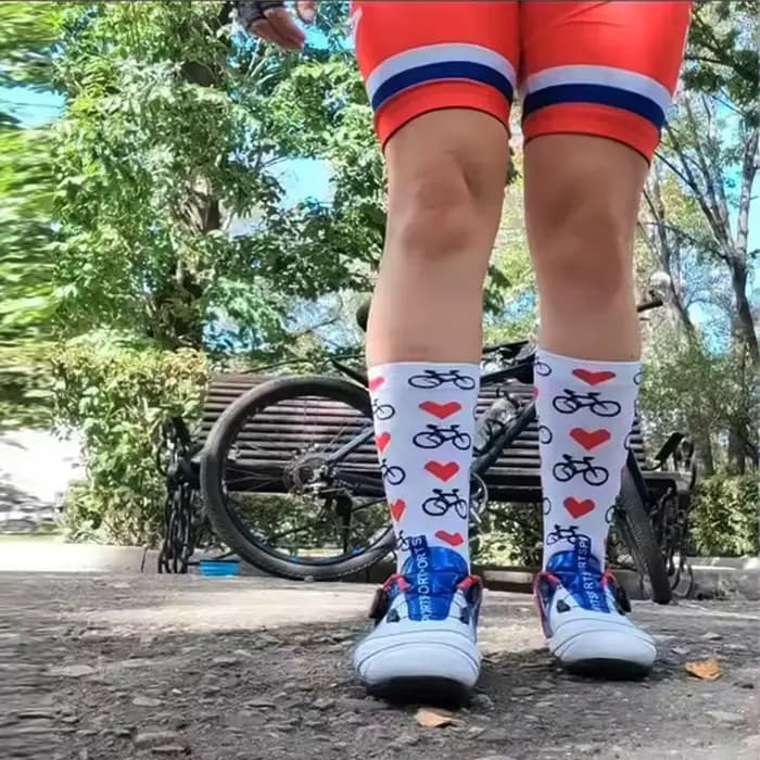 1 paire de chaussettes joyeuses colorées pour hommes