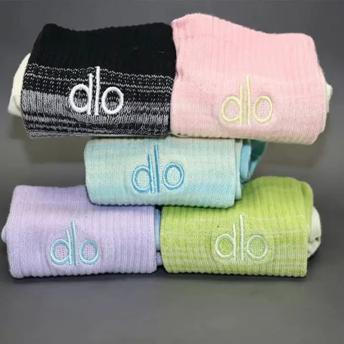 Nouvelles chaussettes de sport Dlo en coton pur anti-odeur, respirantes pour toutes les saisons, confortables pour un usage quotidien, chaussures en coton