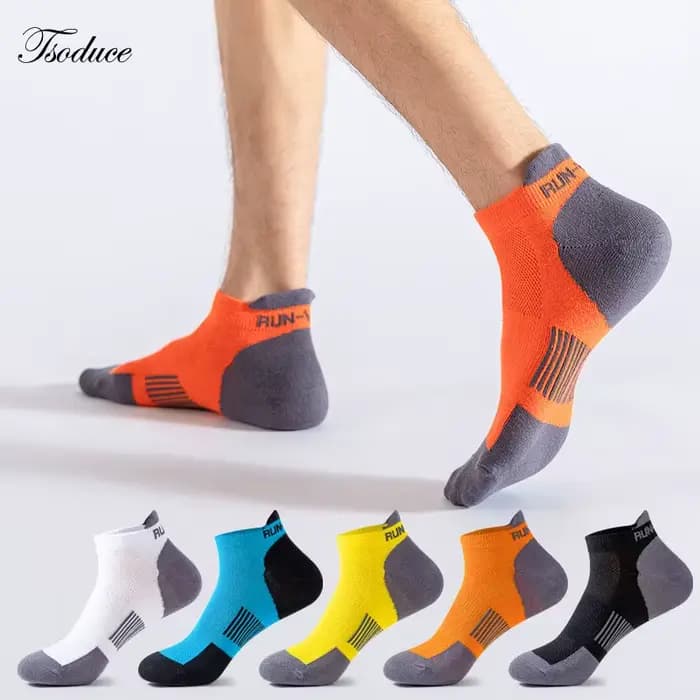 Chaussettes de sport d'été en coton fin pour hommes