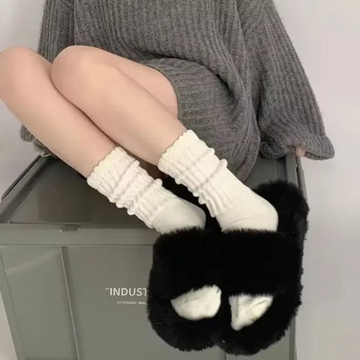 Chaussettes Vintage Simples et Cool à Tubes Moyens