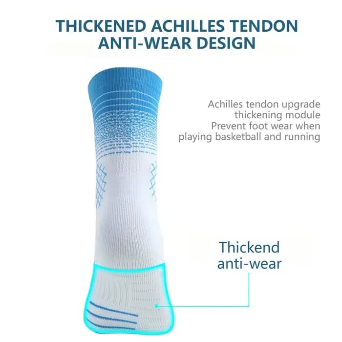Chaussettes de sport Loogdeel pour le football, avec fond en tissu éponge, respirantes, professionnelles, athlétiques, épaisses, antidérapantes et confortables