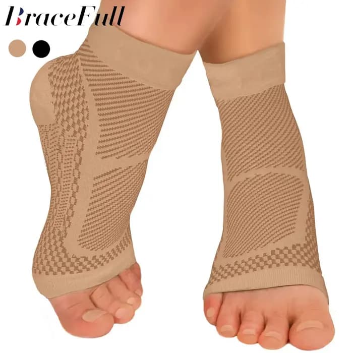 Chaussette de compression pour tendinite d'achille