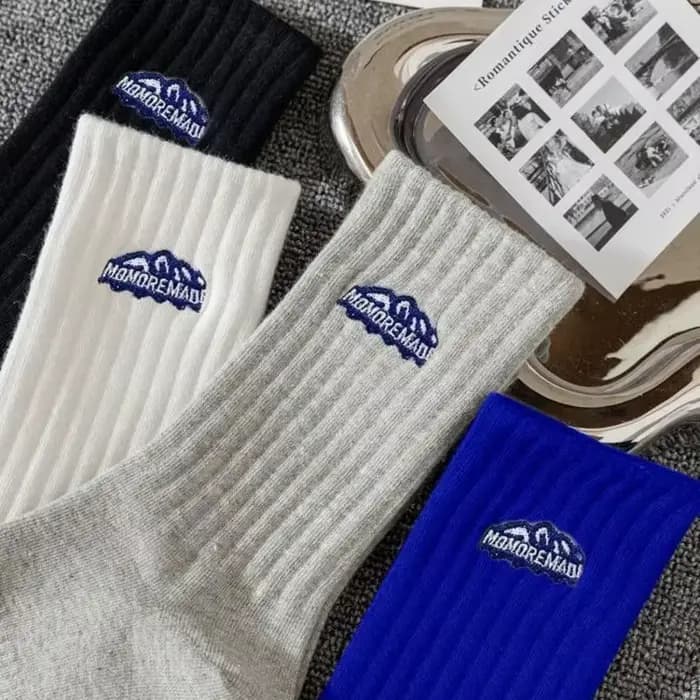Chaussettes unies épaisses pour hommes et femmes