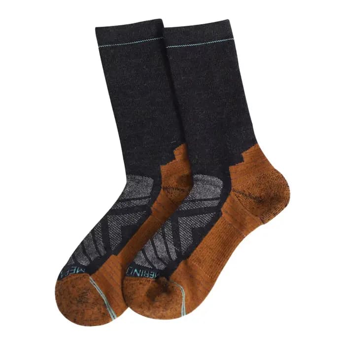 3 paires de chaussettes de randonnée en laine mérinos pour hommes et femmes