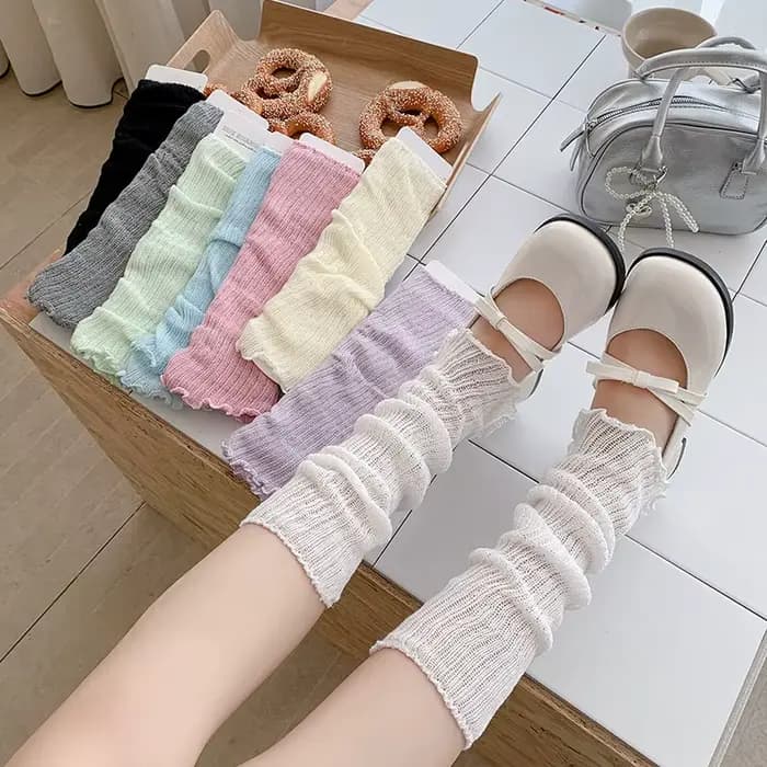 Couvre-chaussettes en coton pour femmes