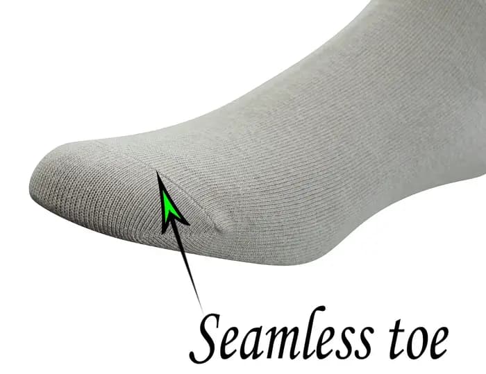 Chaussettes de rinçage pour diabétiques en bambou pour hommes