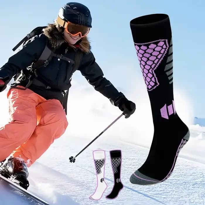 Nouvelles chaussettes de ski épaisses