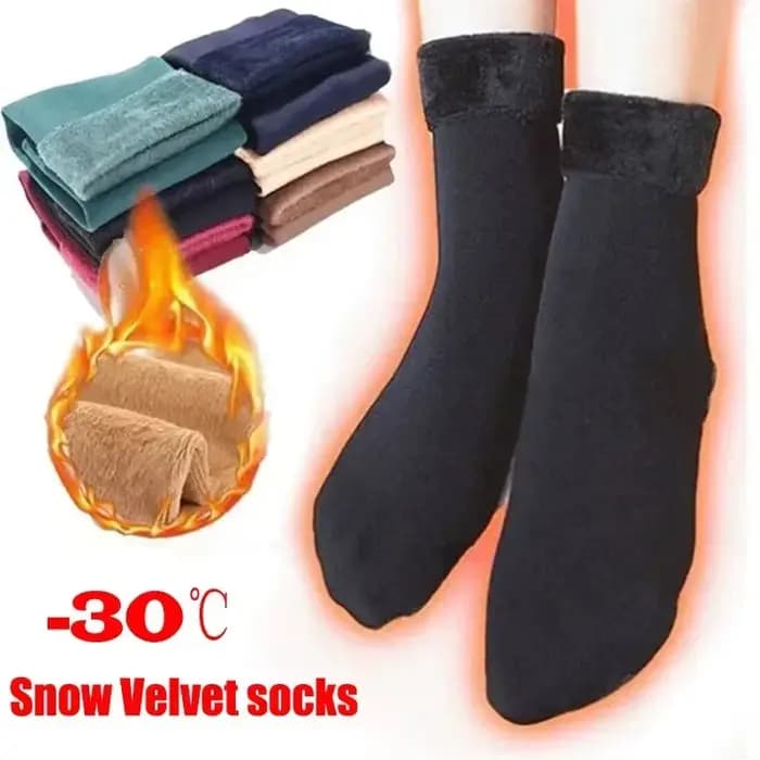 Chaussettes de neige thermiques épaisses pour hommes et femmes