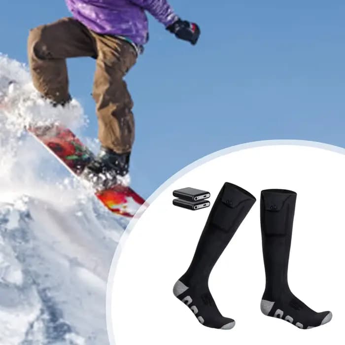 Chaussettes chauffantes pour hommes et femmes
