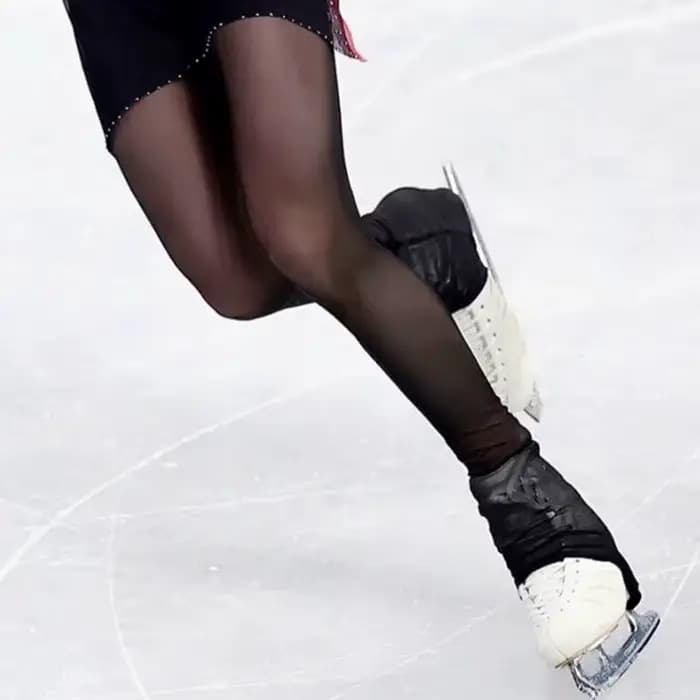 Collants d'entraînement pour patinage artistique