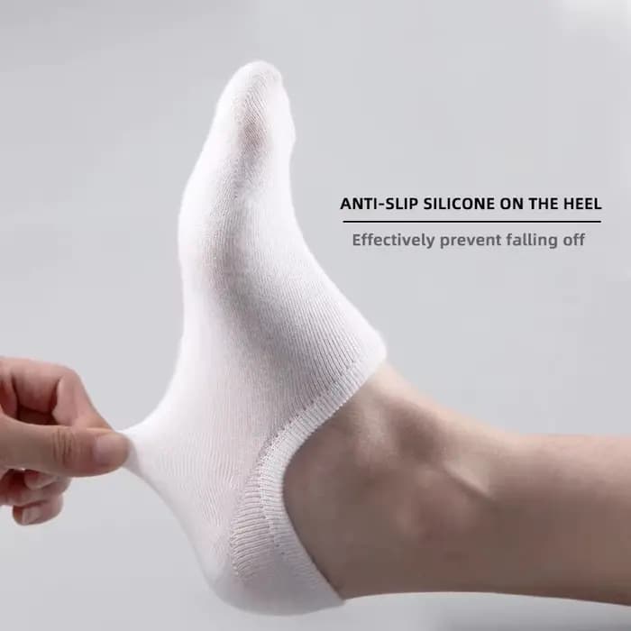 5/10 paires de chaussettes invisibles pour hommes