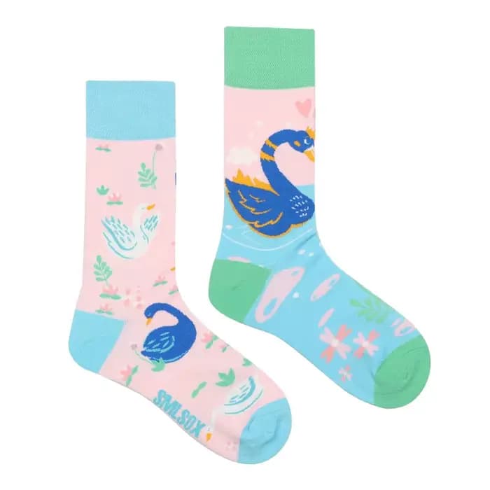 Homme femmes chaussette originale AB marée chaussettes coloré chat chien Koala vache coton