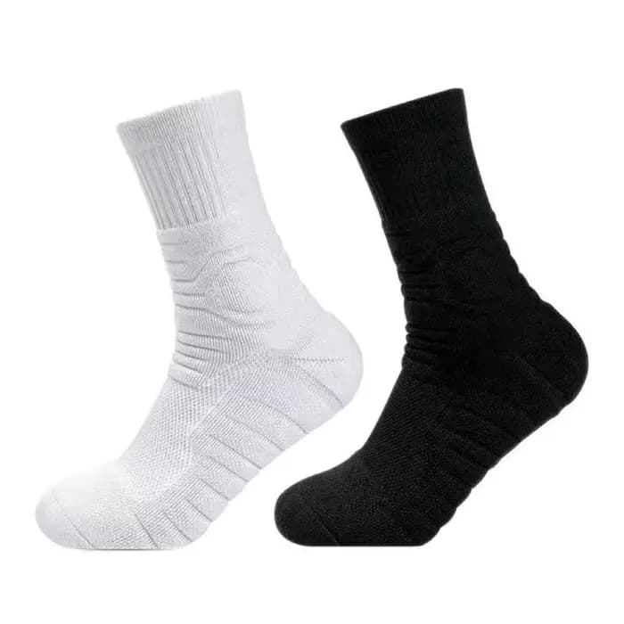 1 paire de chaussettes de basket-ball professionnelles pour hommes