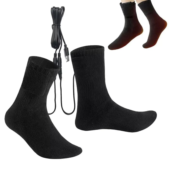 Chaussettes chauffantes électriques