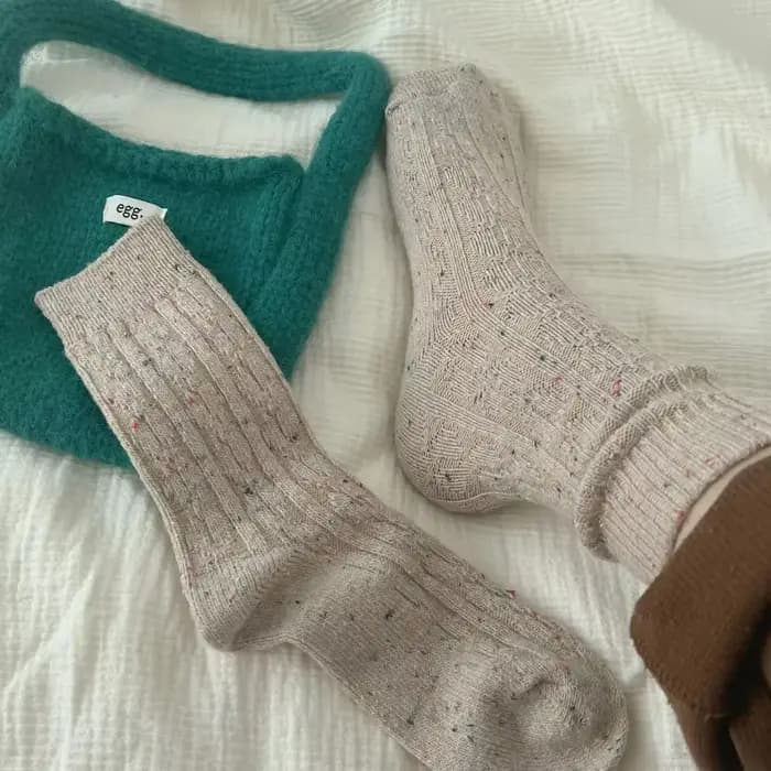 Chaussettes de neige en cachemire thermique pour femmes