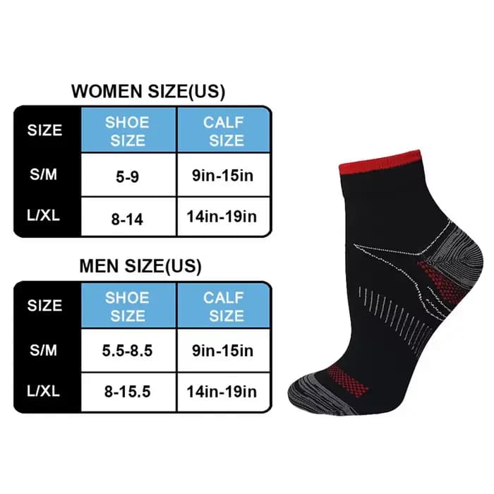 Chaussettes de compression nouvel été blanc plantaire Fascia bas