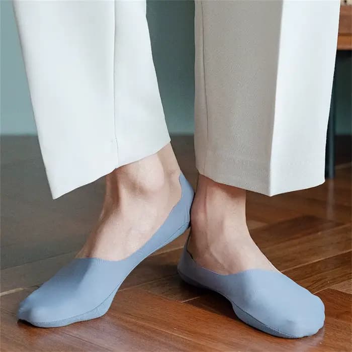 Chaussettes invisibles à coupe basse pour hommes