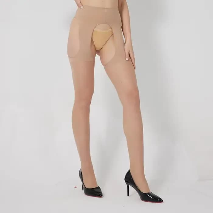 Nouvelles basques transparentes en dentelle à taille haute, bas résille sexy longs pour femme, collants fins printemps-été