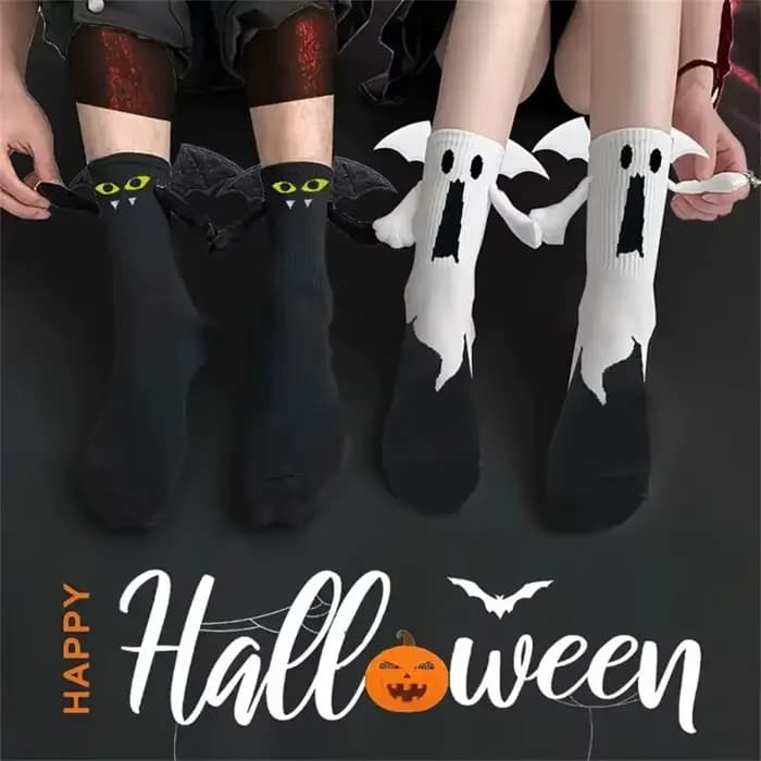 Paire de chaussettes d'Halloween effrayantes pour femmes
