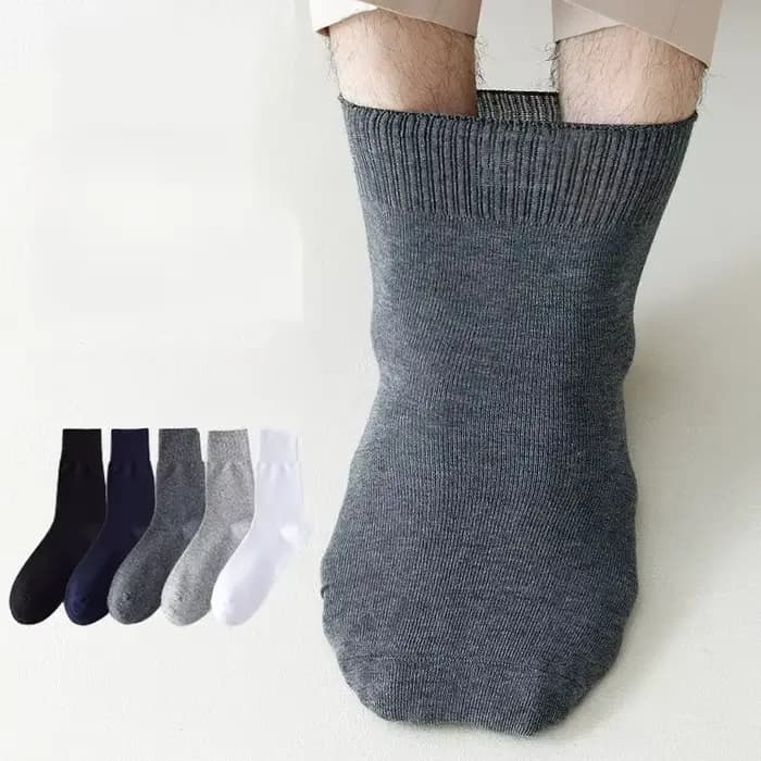 5 paires de chaussettes pour diabète sans liaison pour hommes