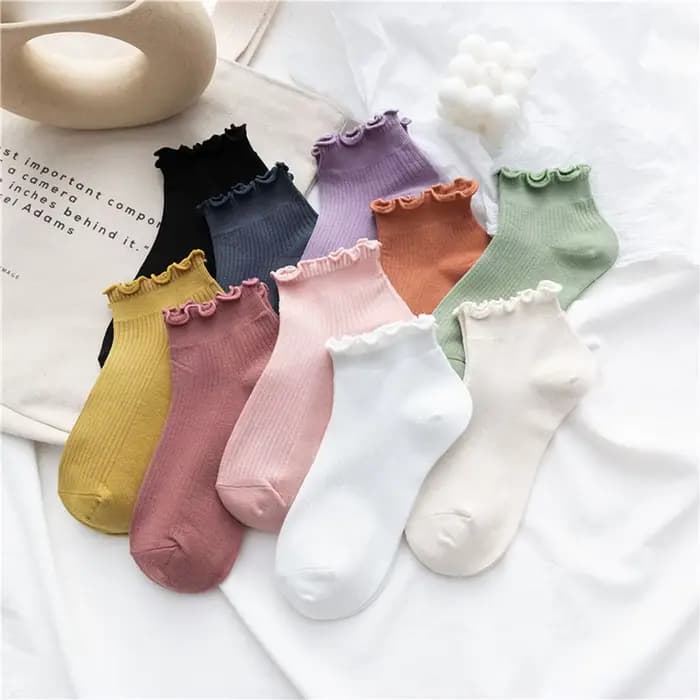 Chaussettes Bateau Courtes en Coton Respirant pour Femme