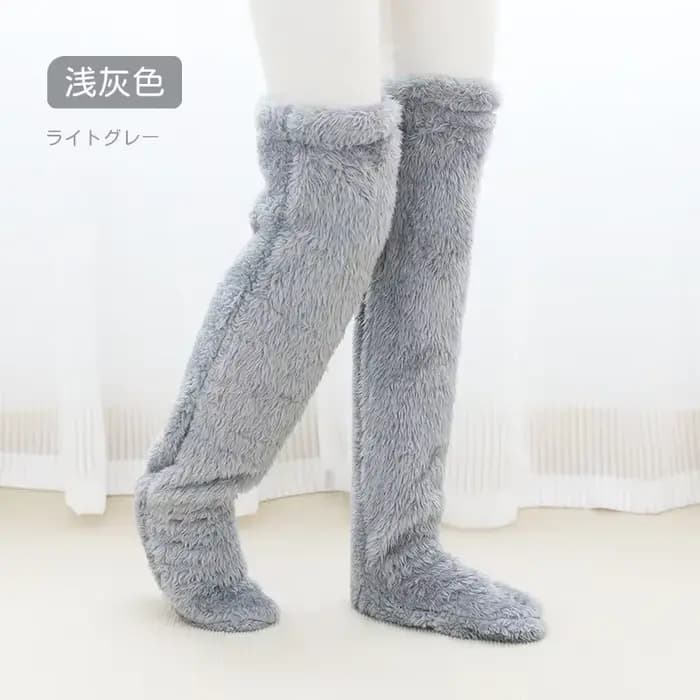 Chaussettes hautes et moelleuses pour femmes enceintes