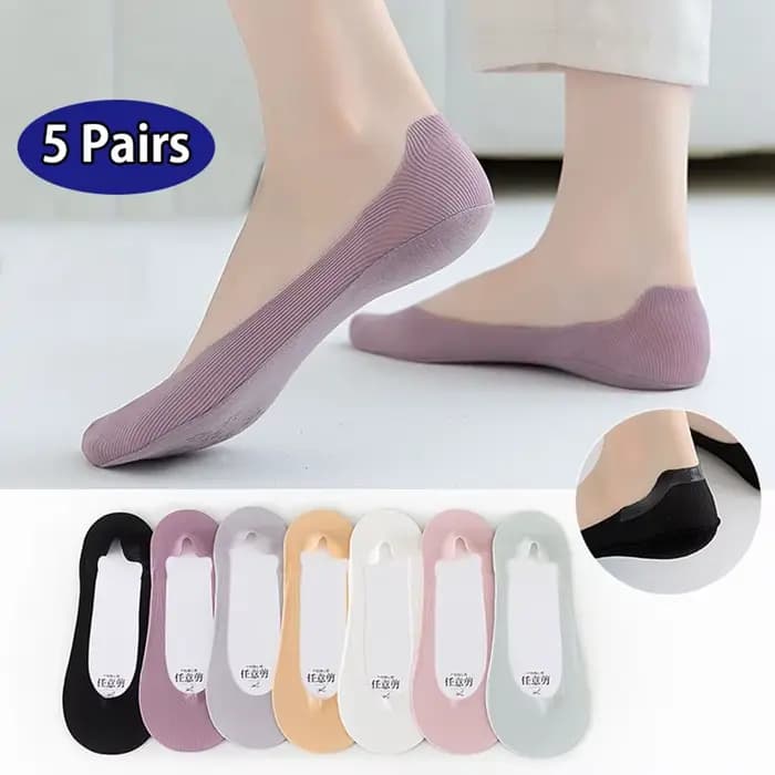 Chaussettes anti-aldes en silicone pour femmes