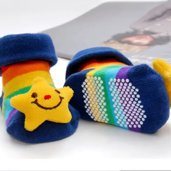 Chaussettes en coton coordonnantes pour nouveau-né