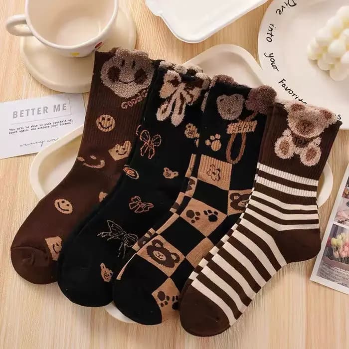 5 paires de chaussettes en cachemire pour femmes