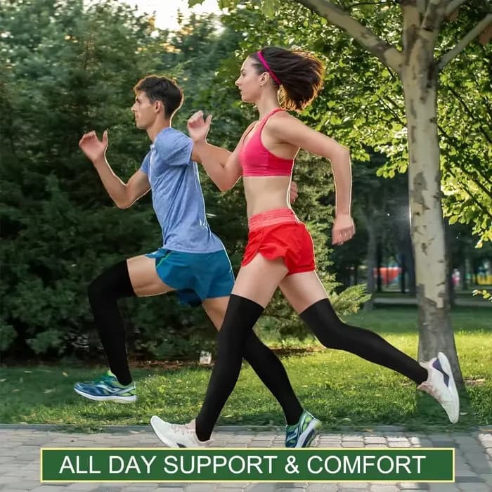 1 paire de bas de Compression pour femmes et hommes