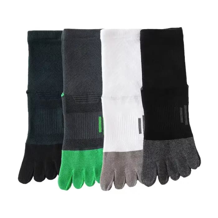 Chaussettes de Sport à cinq doigts pour hommes