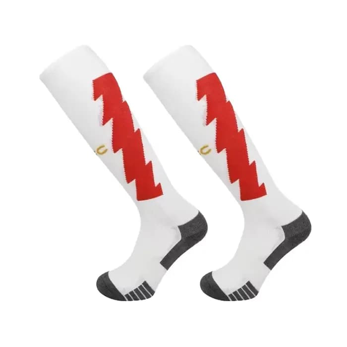 Chaussettes de football européennes pour adultes et enfants, styles de club de football, chaussettes longues pour garçons, chaus
