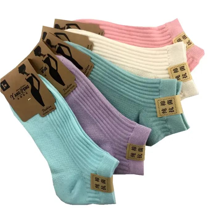 5 paires 100 coton chaussettes femmes hommes femme 1 ensemble Lot couleur Pack